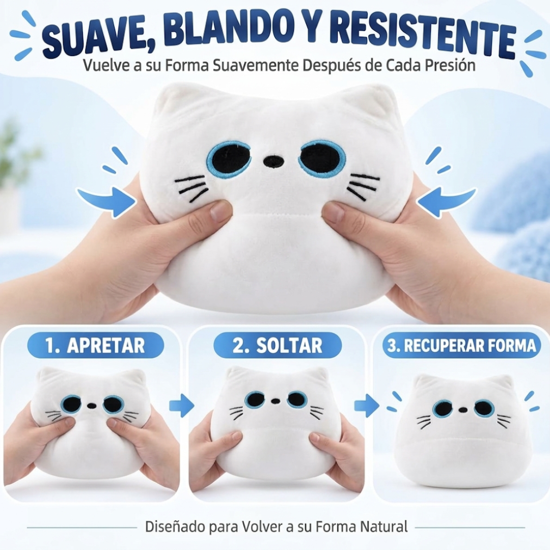 Peluches Kawaii Cloud™ –  Algodón Ultrasuave e Hipoalergénico